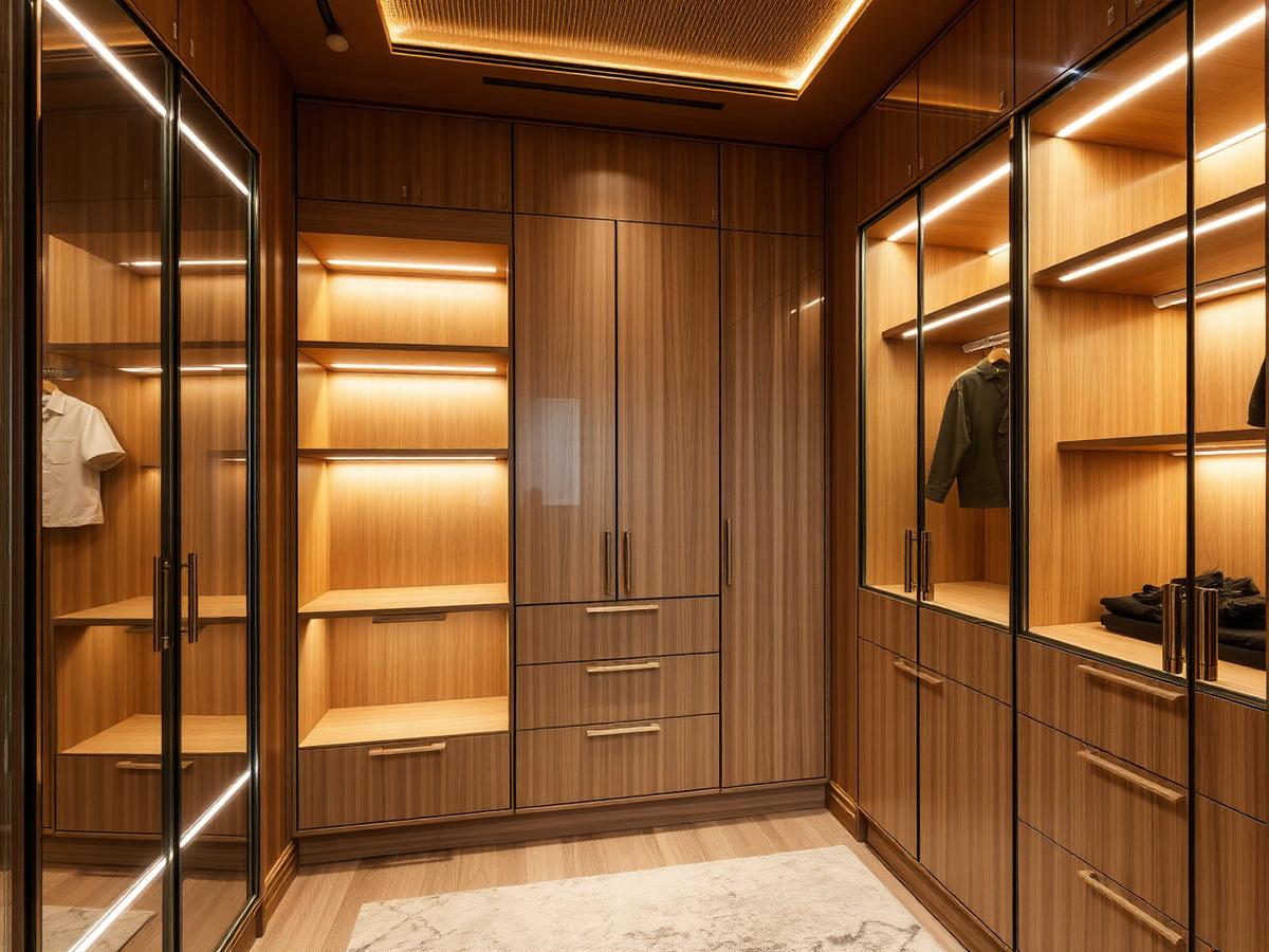 Wardrobe Design interior project by Royal Interiors